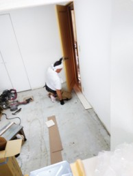 カーペットからフローリングに変更してすっきり広々　大田区M様邸